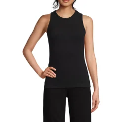 Women's Drapey Rib Fitted Tank Top