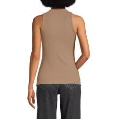 Women's Drapey Rib Fitted Tank Top
