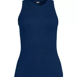 Women's Drapey Rib Fitted Tank Top
