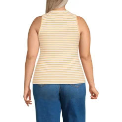 Women's Drapey Rib Fitted Tank Top
