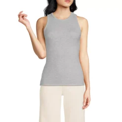Women's Drapey Rib Fitted Tank Top