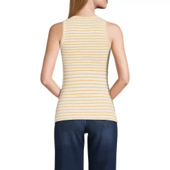 Women's Drapey Rib Fitted Tank Top