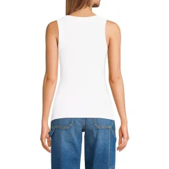 Women's Drapey Rib Fitted Tank Top