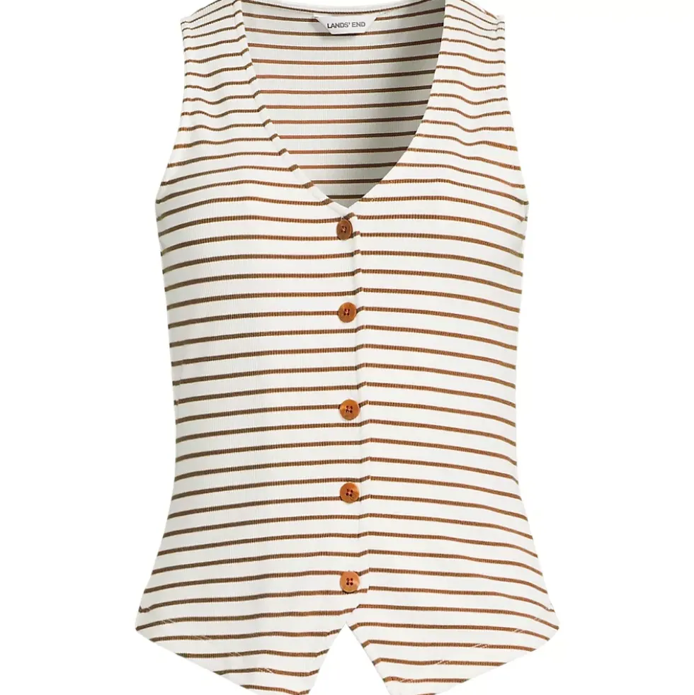 Women's Drapey Rib Vest