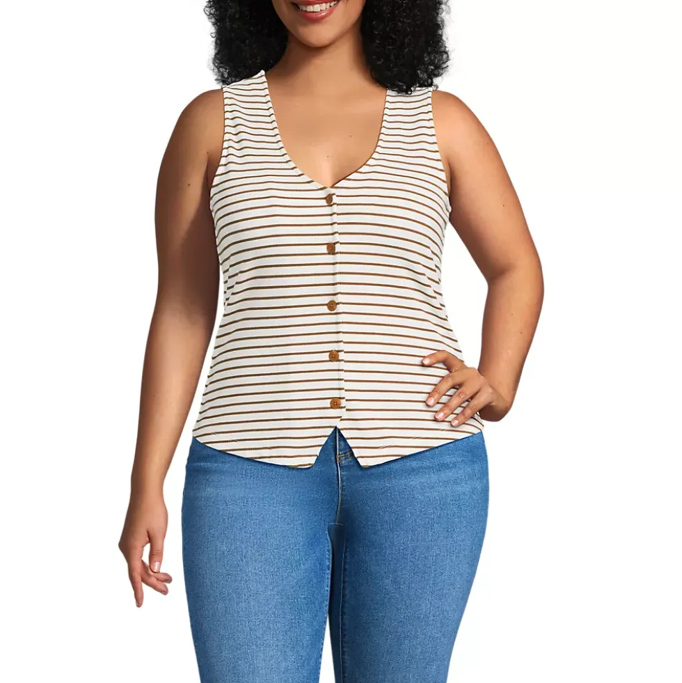 Women's Drapey Rib Vest