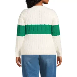Women's Drifter Classic Cable Crew Neck Sweater