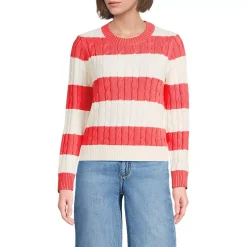 Women's Drifter Classic Cable Crew Neck Sweater