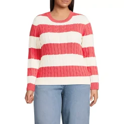 Women's Drifter Classic Cable Crew Neck Sweater