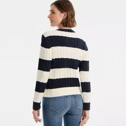 Women's Drifter Classic Cable Crew Neck Sweater