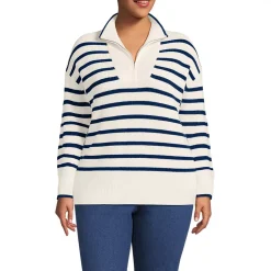 Women's Drifter Cotton Quarter Zip Pullover Sweater