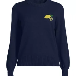 Women's Drifter Embellished Crew Neck Sweater