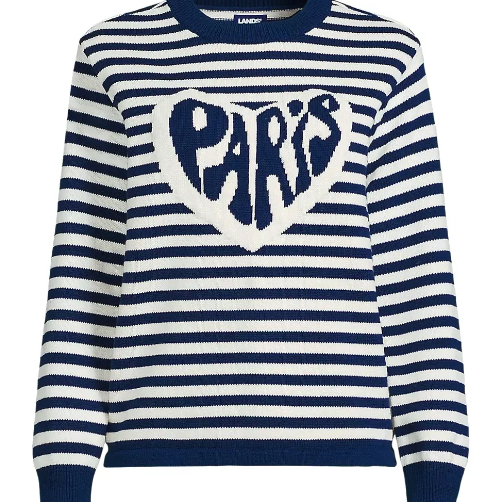 Women's Drifter Jacquard Crew Neck Sweater