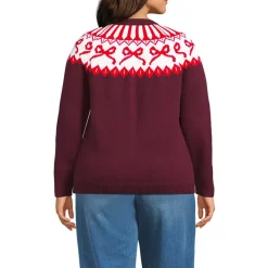 Women's Drifter Jacquard Raglan Crew Neck Sweater