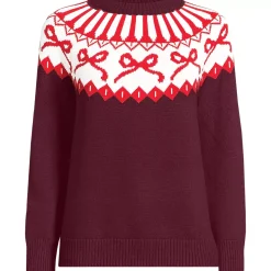 Women's Drifter Jacquard Raglan Crew Neck Sweater