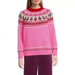 Women's Drifter Jacquard Raglan Crew Neck Sweater