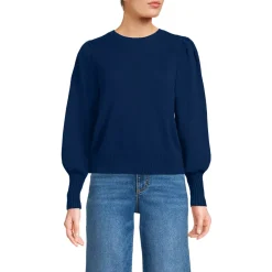 Women's Drifter Puff Sleeve Crew Neck Sweater