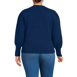 Women's Drifter Puff Sleeve Crew Neck Sweater