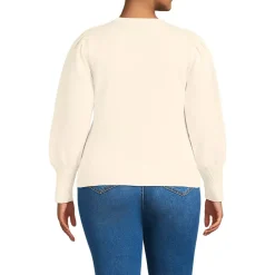 Women's Drifter Puff Sleeve Crew Neck Sweater