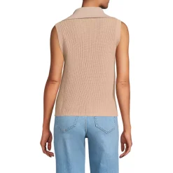 Women's Drifter Quarter Zip Vest Sweater