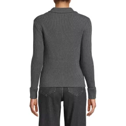 Women's Drifter Ribbed Collared Blazer Sweater