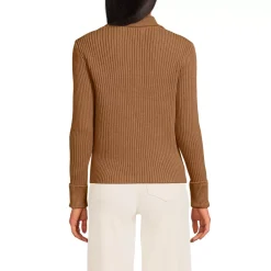Women's Drifter Ribbed Collared Blazer Sweater