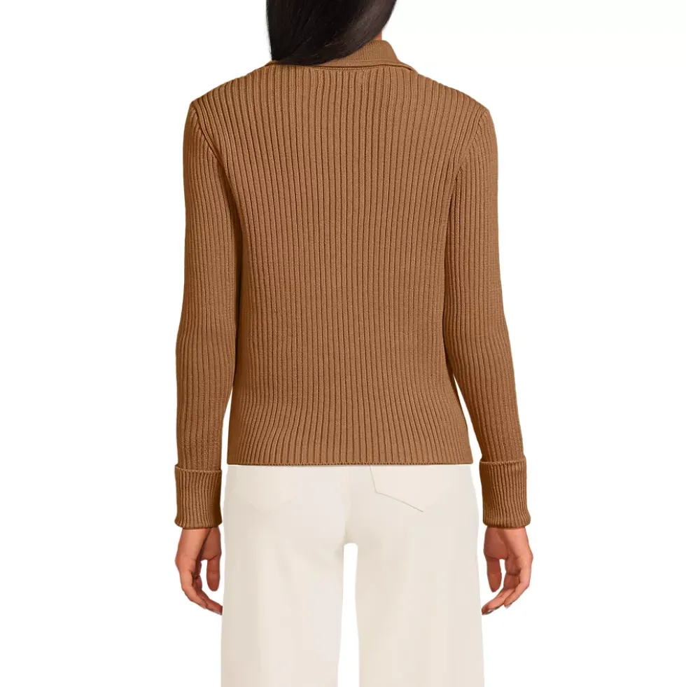 Women's Drifter Ribbed Collared Blazer Sweater