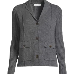 Women's Drifter Ribbed Collared Blazer Sweater