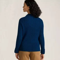 Women's Drifter Ribbed Collared Blazer Sweater