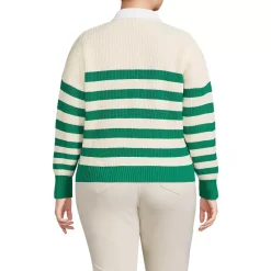 Women's Drifter Rugby with Woven Collar Sweater