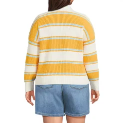 Women's Drifter Rugby with Woven Collar Sweater