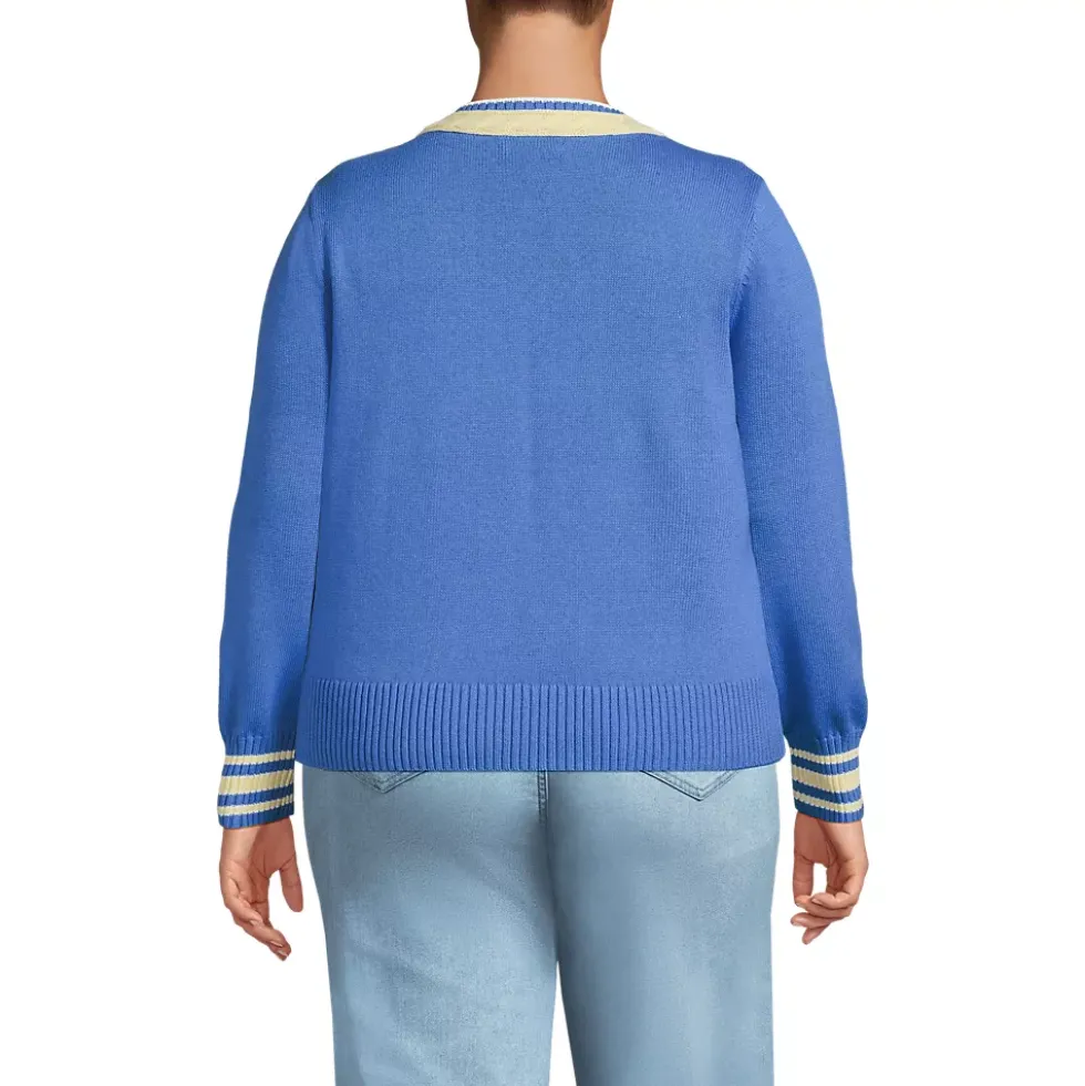 Women's Drifter Set in Sleeve Vneck Sweater