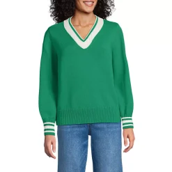 Women's Drifter Set in Sleeve Vneck Sweater