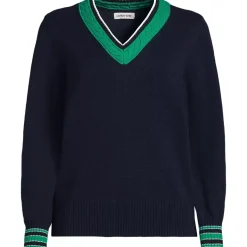 Women's Drifter Set in Sleeve Vneck Sweater