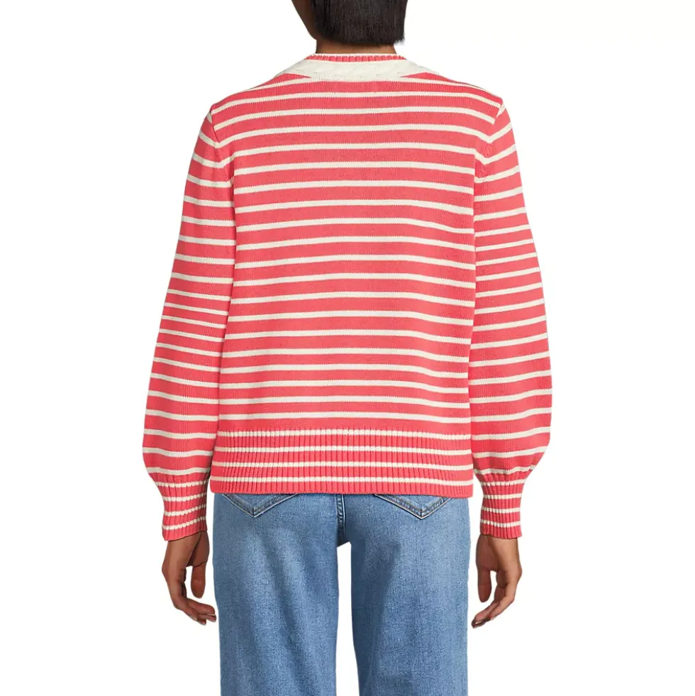 Women's Drifter Set in Sleeve Vneck Sweater