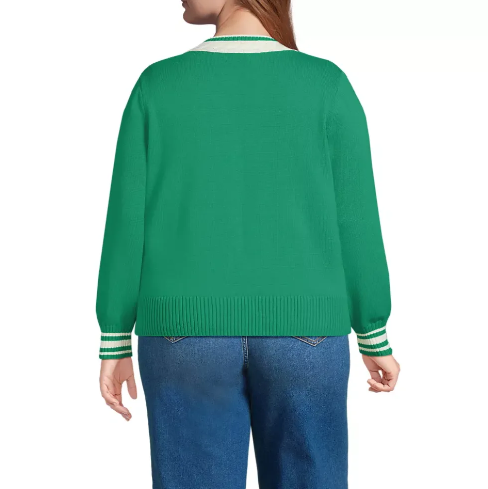 Women's Drifter Set in Sleeve Vneck Sweater