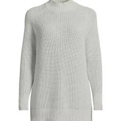 Women's Drifter Shaker Easy Fit Mock Neck Tunic Sweater