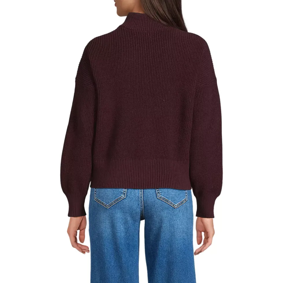 Women's Drifter Shaker Wedge Quarter Zip Sweater