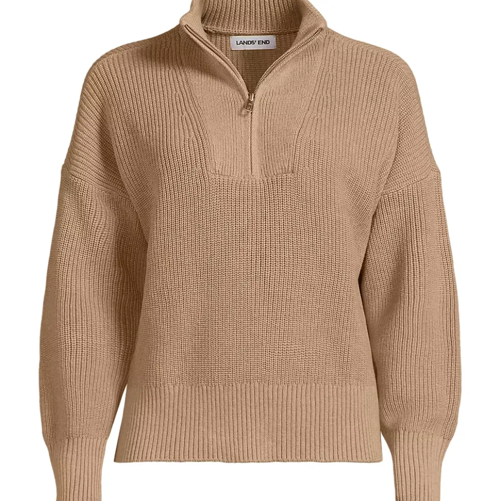 Women's Drifter Shaker Wedge Quarter Zip Sweater