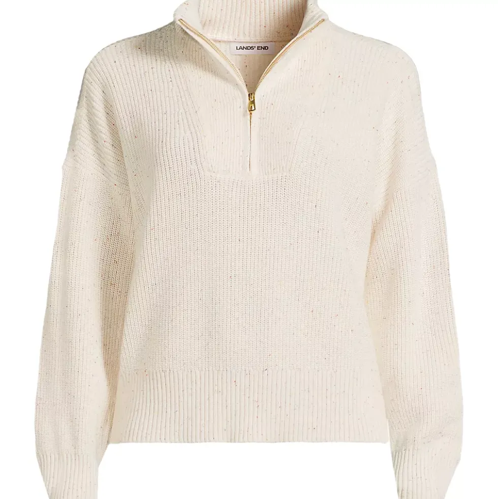 Women's Drifter Shaker Wedge Quarter Zip Sweater