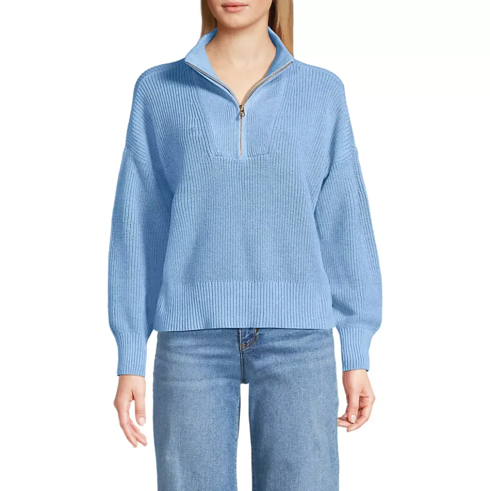 Women's Drifter Shaker Wedge Quarter Zip Sweater