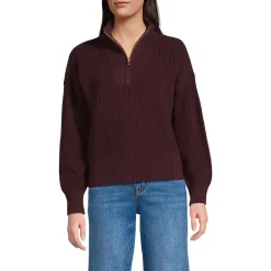 Women's Drifter Shaker Wedge Quarter Zip Sweater