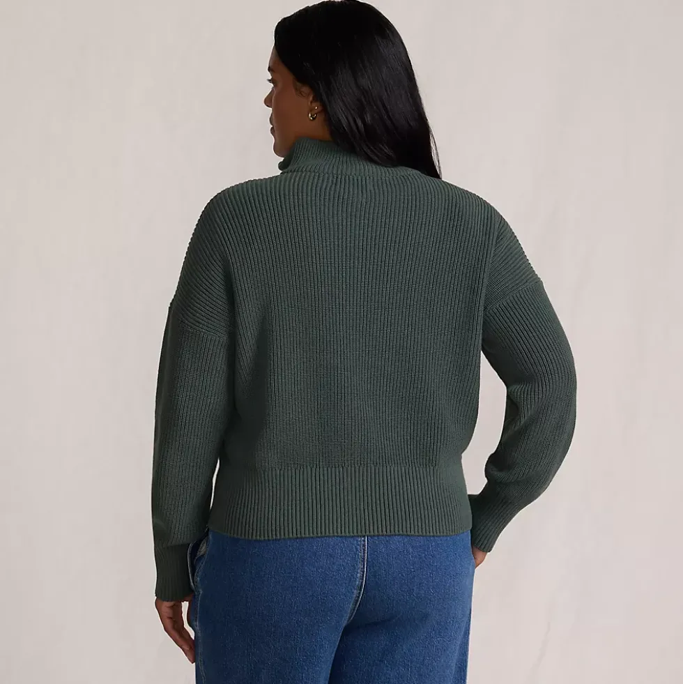 Women's Drifter Shaker Wedge Quarter Zip Sweater