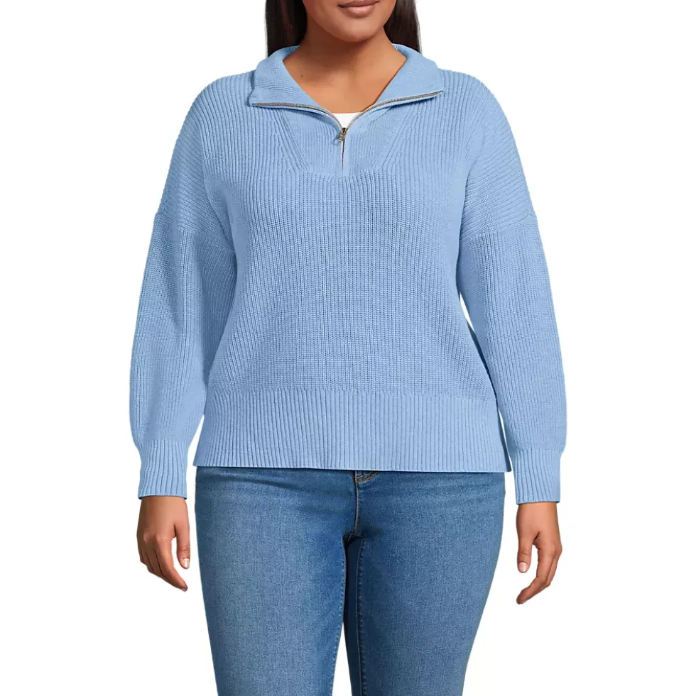 Women's Drifter Shaker Wedge Quarter Zip Sweater