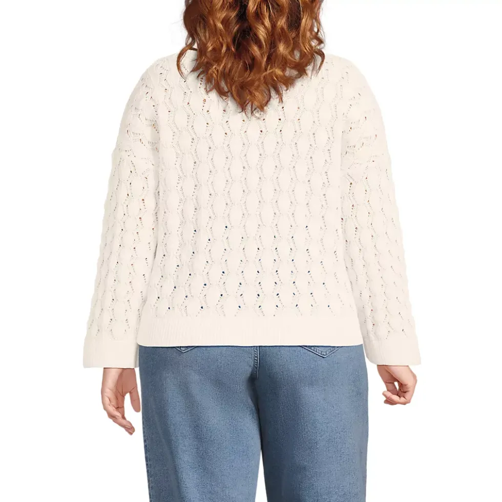 Women's Drifter Tie Notch Neck Sweater