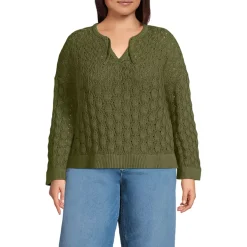 Women's Drifter Tie Notch Neck Sweater