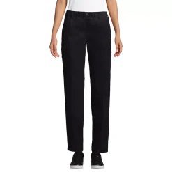 Women's Elastic Waist Pull-On Chino Pants