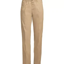 Women's Elastic Waist Pull-On Chino Pants