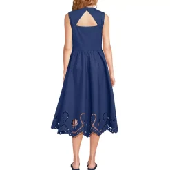 Women's Embroidered Duet Midi Dress