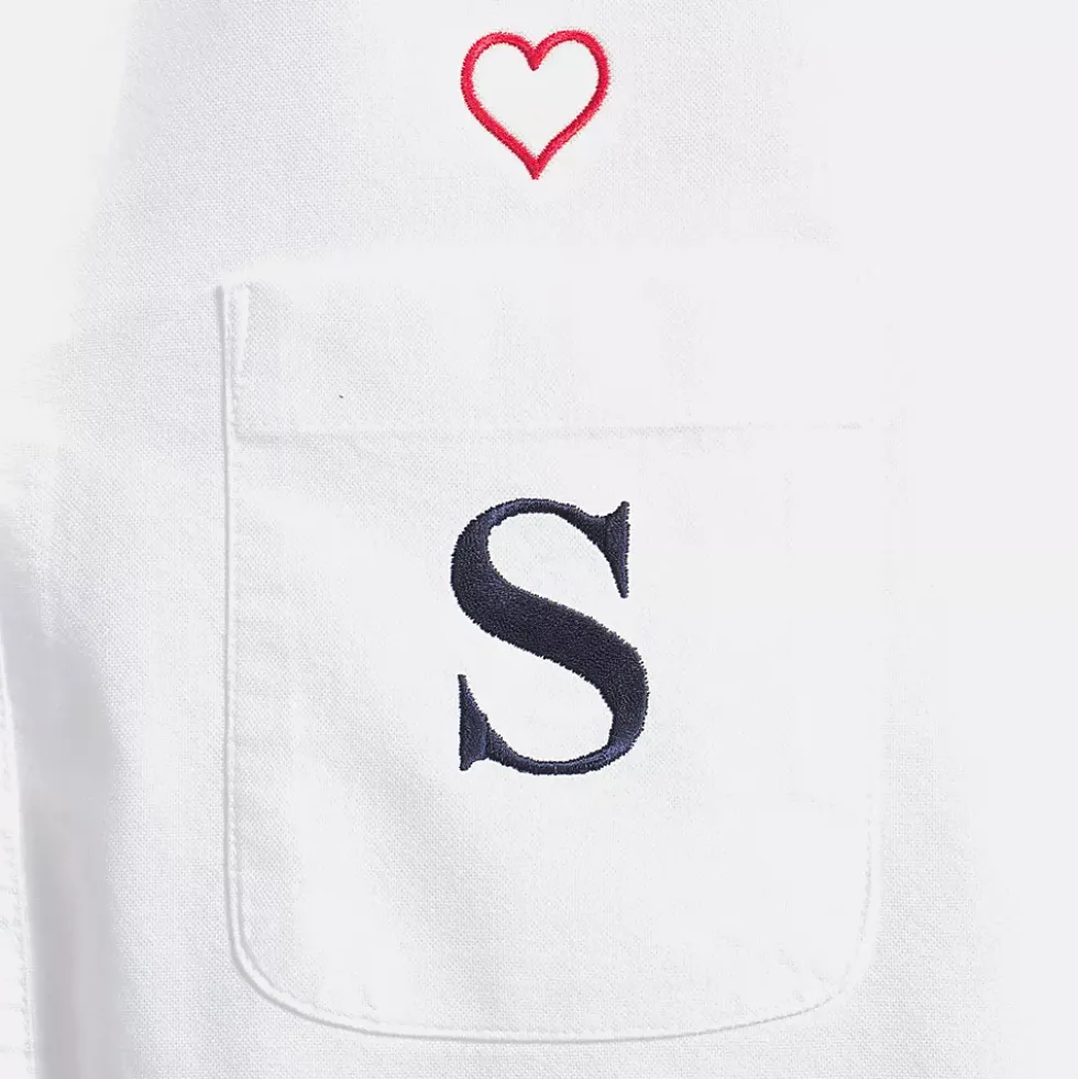 Women's Embroidered Oxford Shirt
