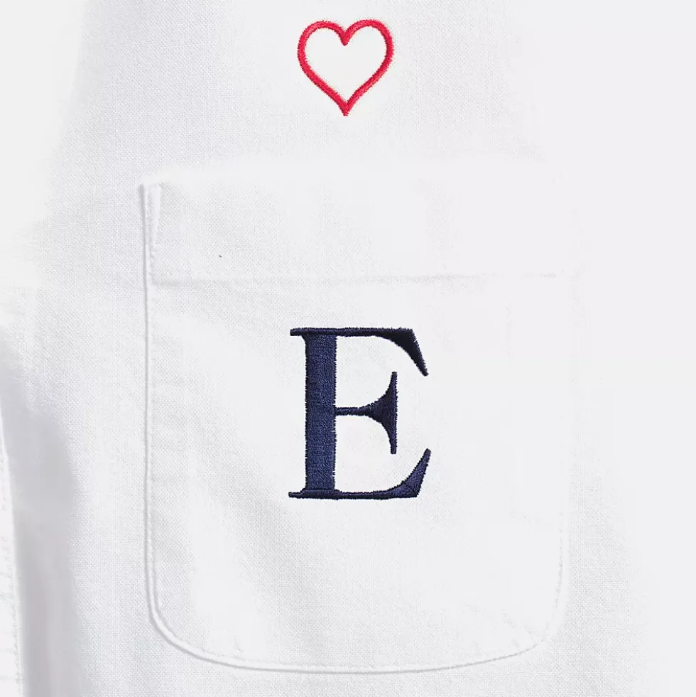 Women's Embroidered Oxford Shirt